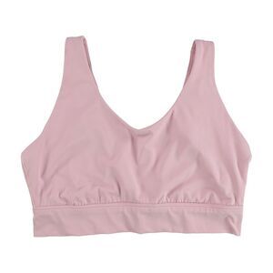 OFFLINE Womens Solid Bikini Swim Top, Pink, 2XL, DM